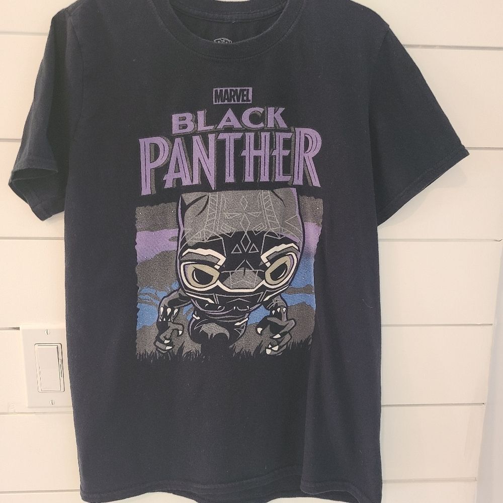 Marvel Black Panther Tee - Black and Purple